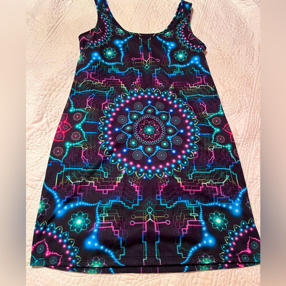 🚫MEEK🚫MILD Samuel Farrand Psychedelic Wearable Art Tank Top